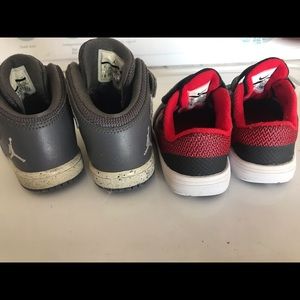 Jordan and Nike shoes 9c